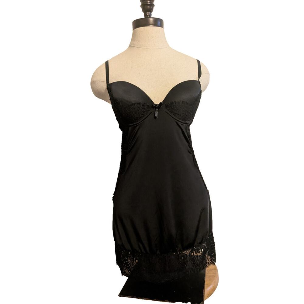 Sophie B black cup lingerie‎ with lace size S